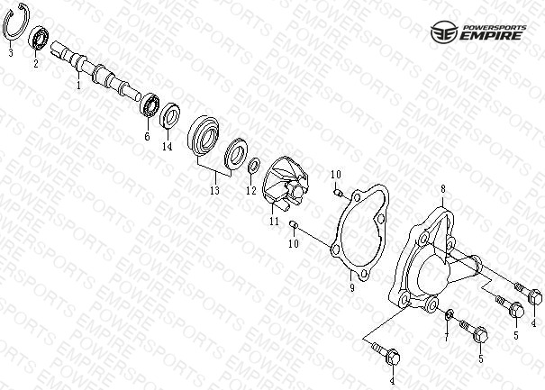 E15 — WATER PUMP