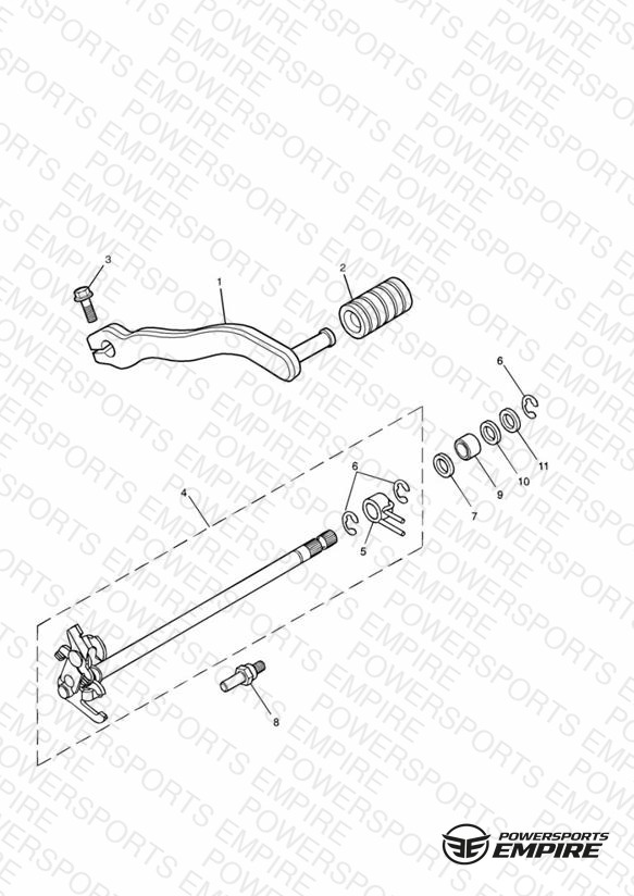 Gear Change Pedal
