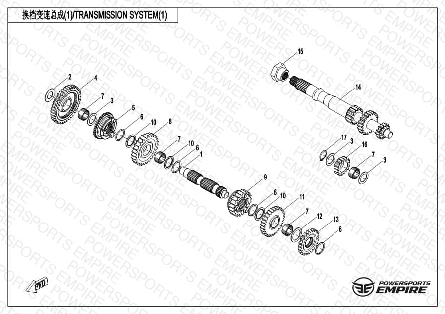 E06-1 — TRANSMISSION SYSTEM(1)