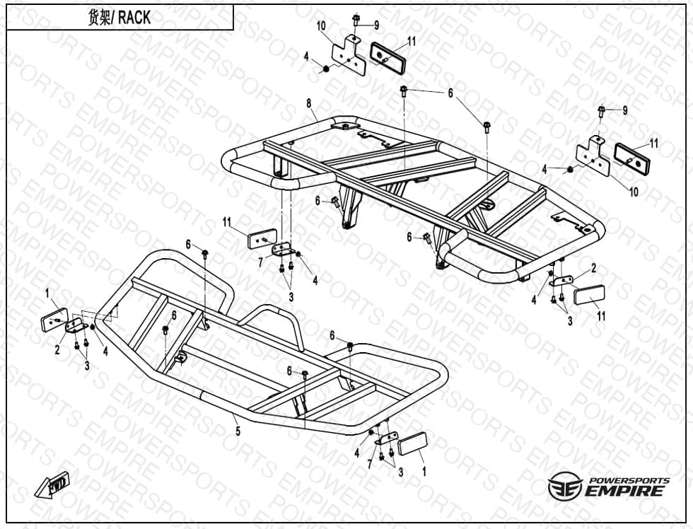 F14-B-V2 — RACK(STEEL)