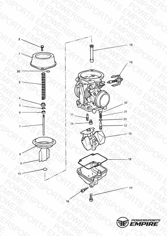Carburettor Parts 3 Cyl (Carb assy T1240625)