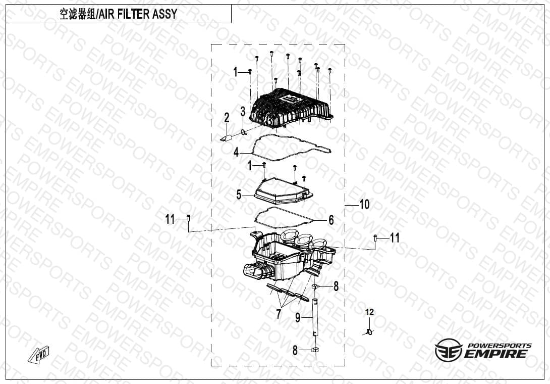 F41 — AIR FILTER ASSY