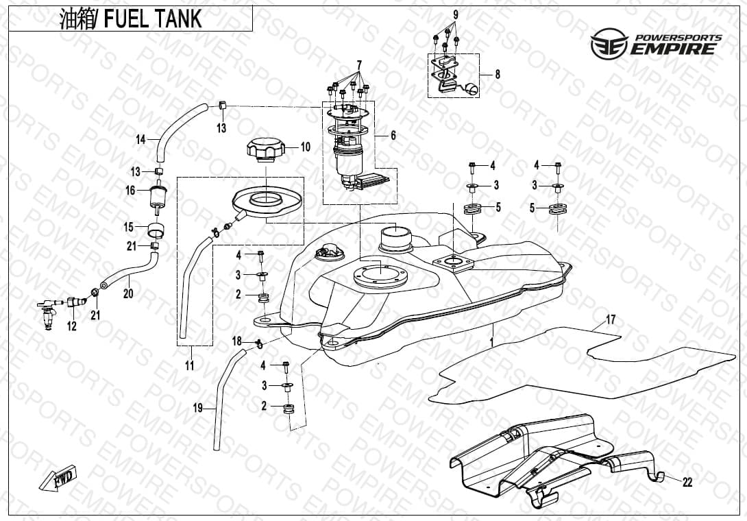 F12 — FUEL TANK
