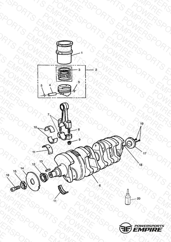 Crankshaft/Conn Rod/Pistons and Liners