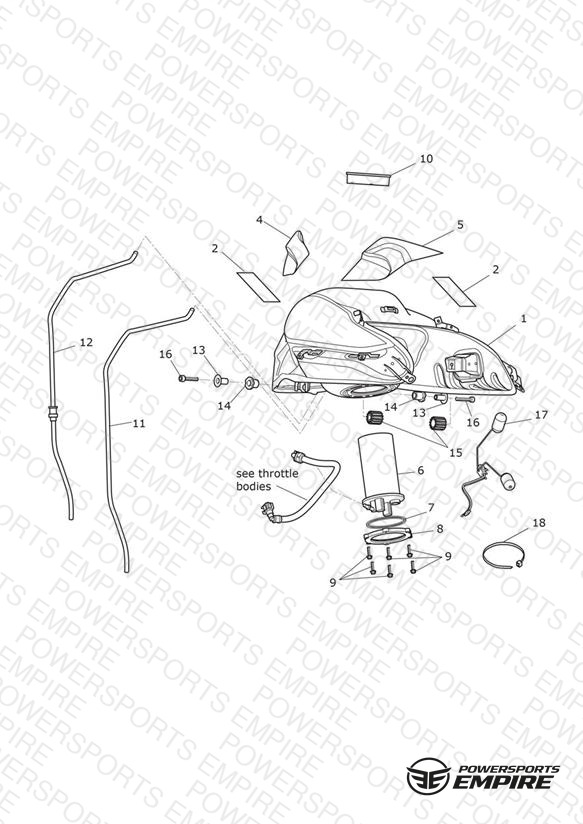 Fuel Tank, Fuel Pump & Fittings