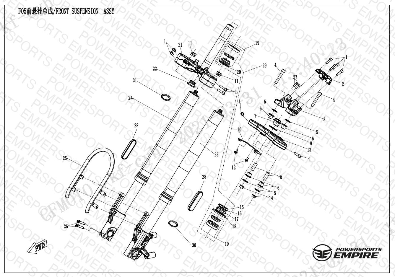 F05 — FRONT SUSPENSION