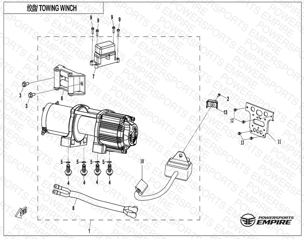 F15-2-V3 — TOWING WINCH