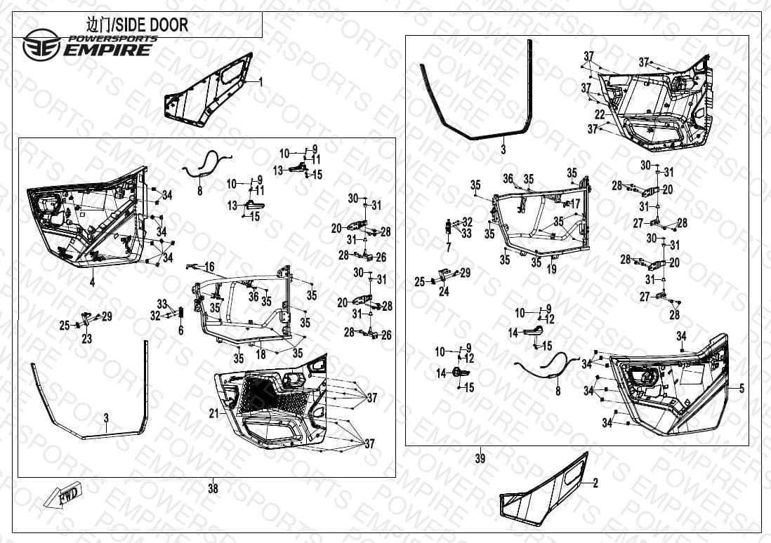 F37 — SIDE DOORS