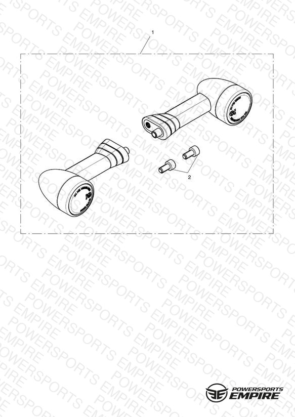 LED Indicator Kit, D64 Short, 250 Lead