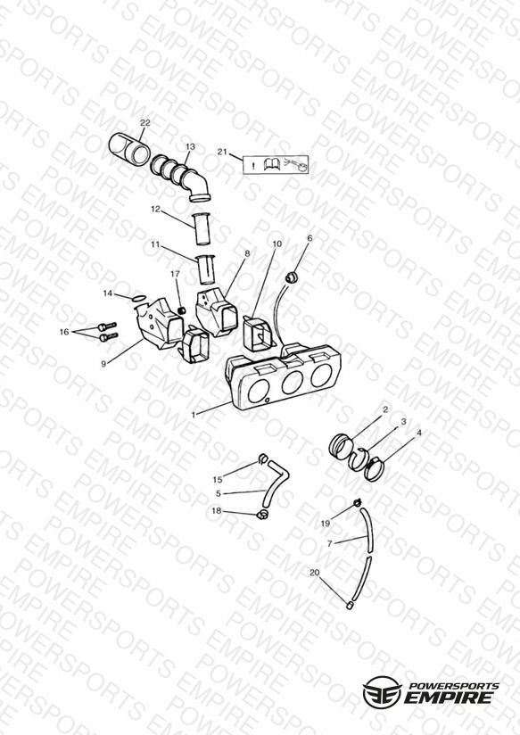 Airbox 3 Cylinder - US CAL