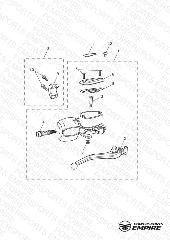 Front Master Cylinder Assy