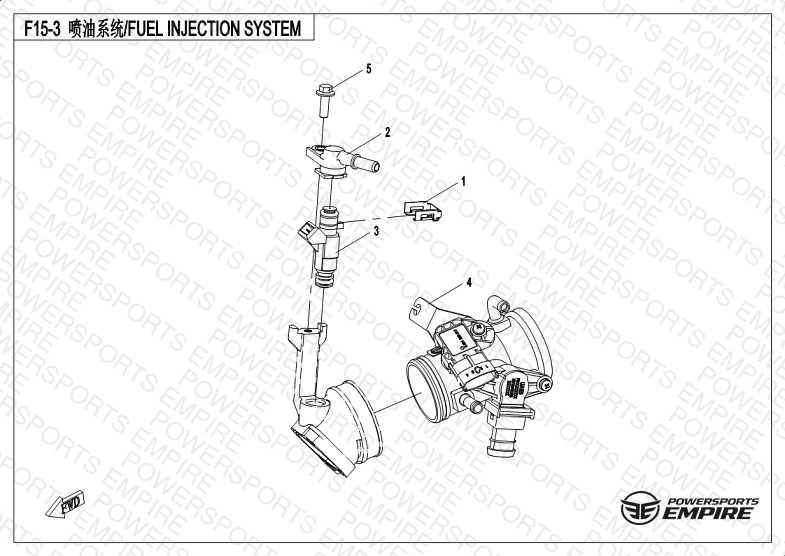 F15-3 — EFI FITTING ASSY