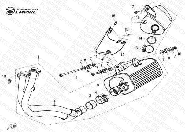 F02 — MUFFLER ASSY