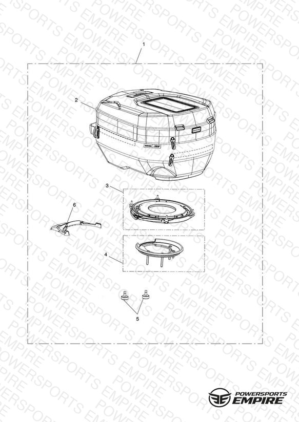 Tank Bag Kit, Q/R, 15-18L