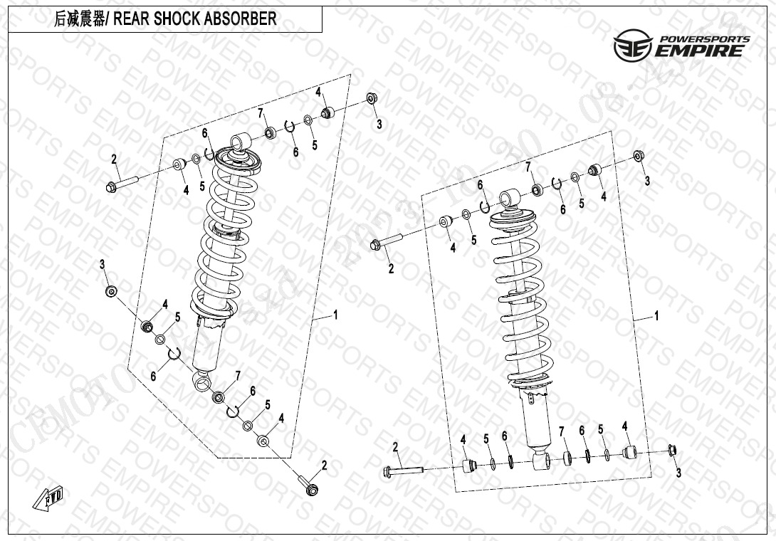 F06-2-D — REAR SHOCK ABSORBER(OIL)