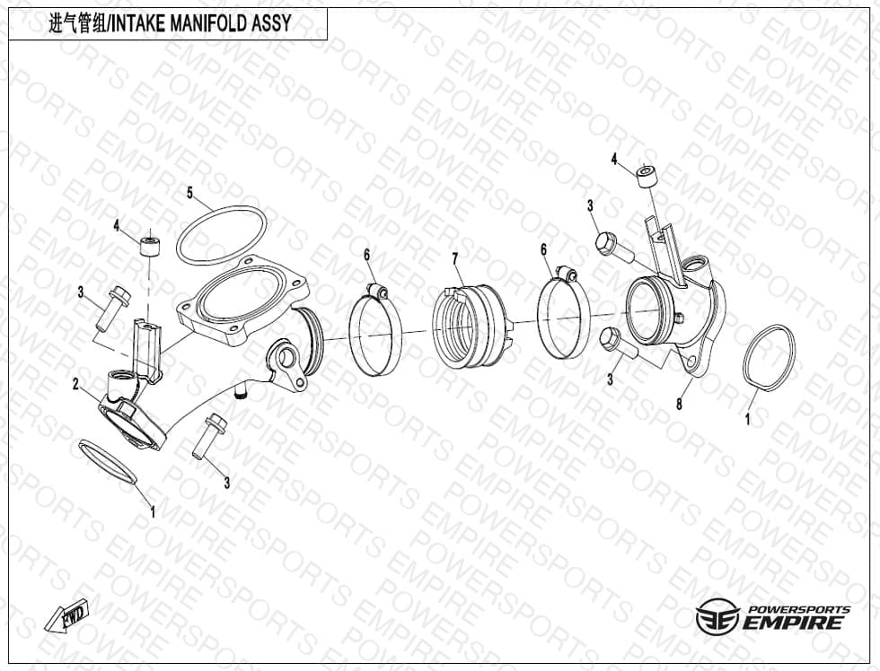 E02-5 — INTAKE MANIFOLD ASSY