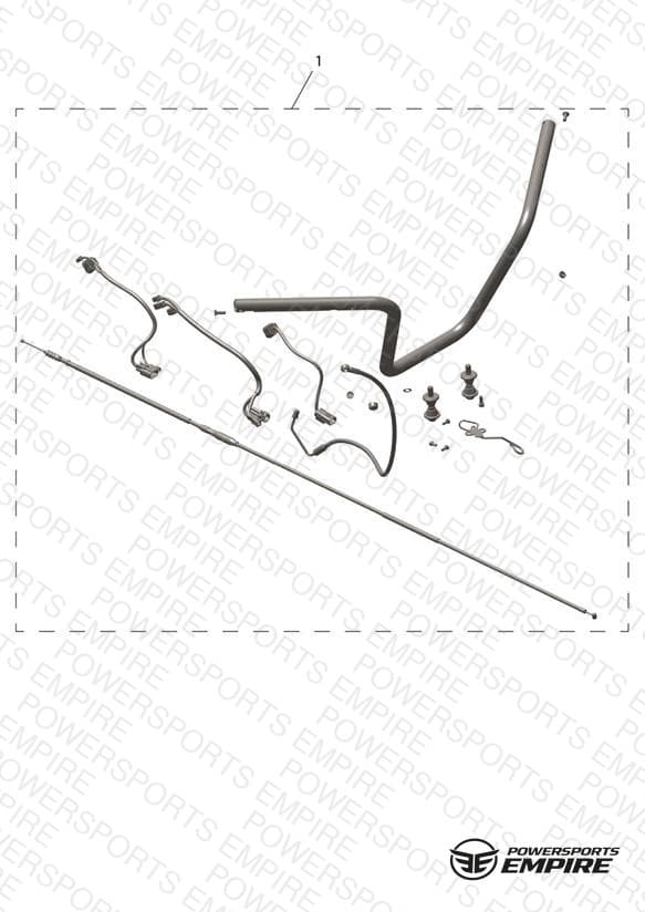 High Handlebar Kit, Black