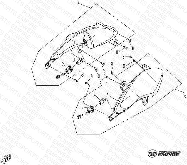 F17 — REAR TURN LIGHT