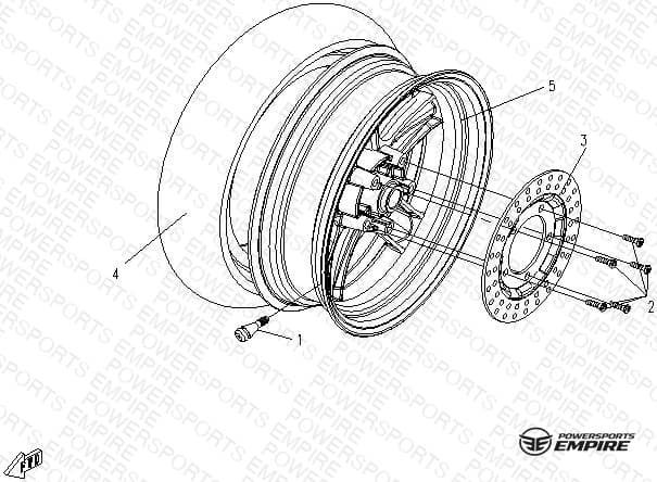 F10 — REAR WHEEL