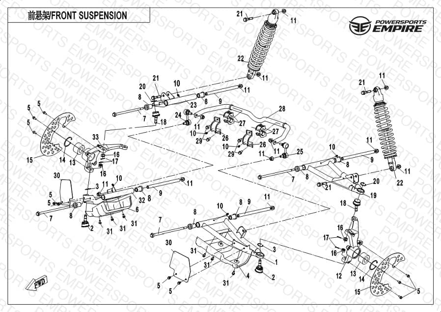 F05-V2-B — FRONT SUSPENSION