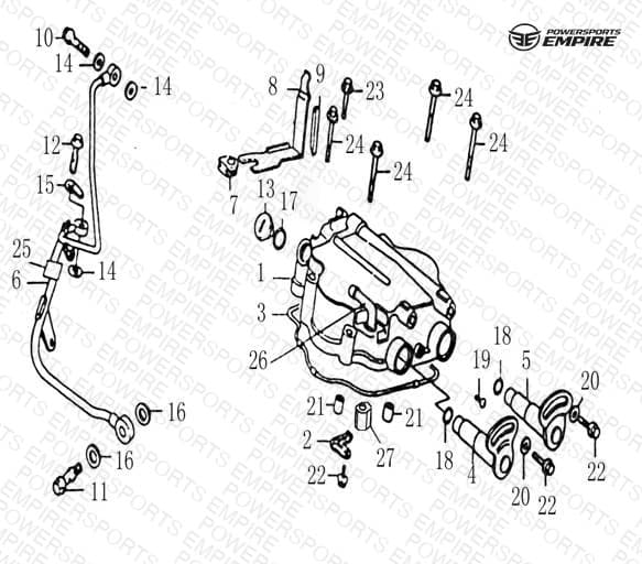 E04 — CYLINDER HEAD COVER ASSY