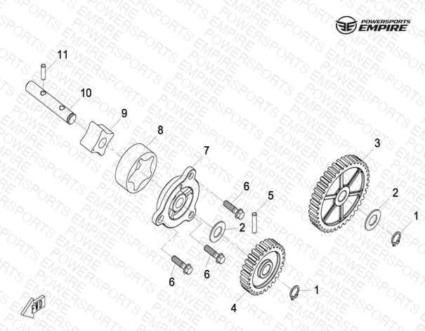 E25 — OIL PUMP ASSY.