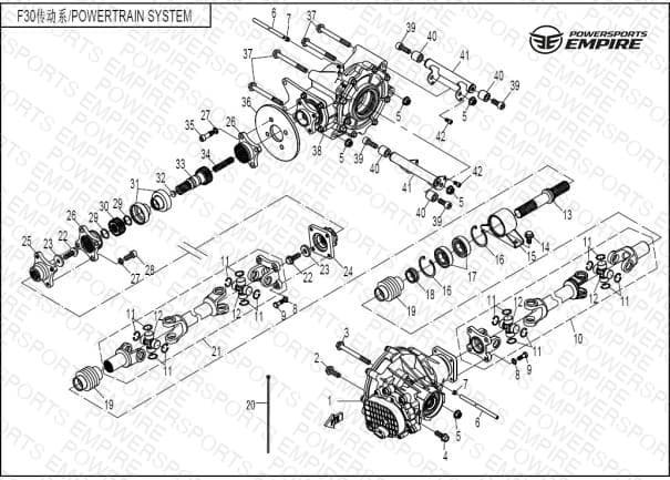 F30 — POWERTRAIN SYSTEM