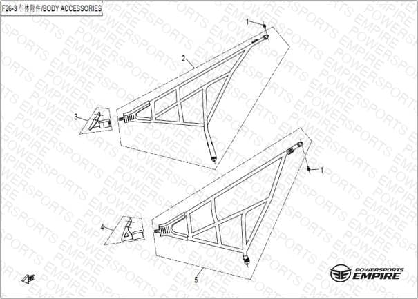 F26-3 — BODY ACCESSORIES