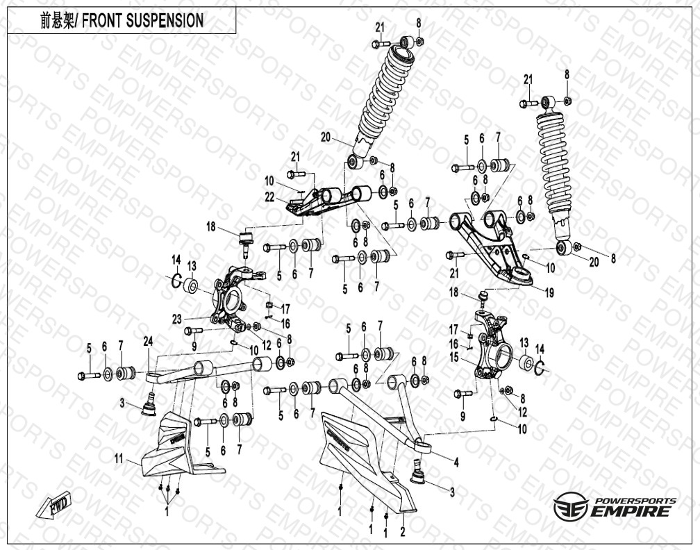 F05-B-V3 — FRONT SUSPENSION