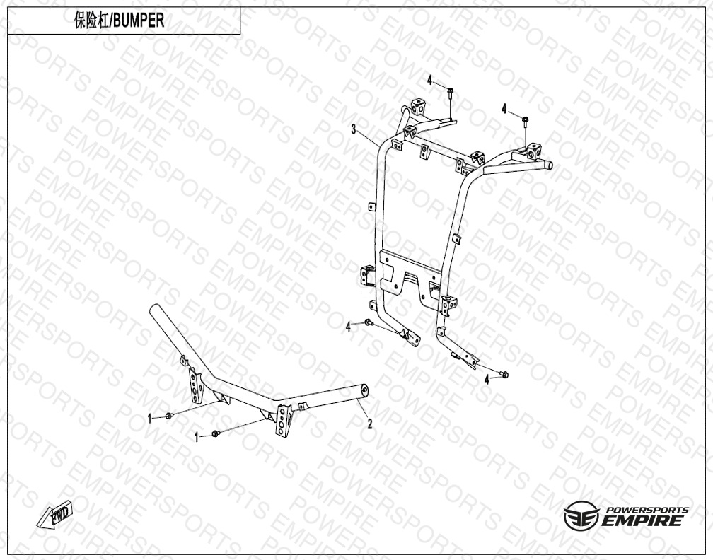 F23-B-V5 — BUMPER(NA)