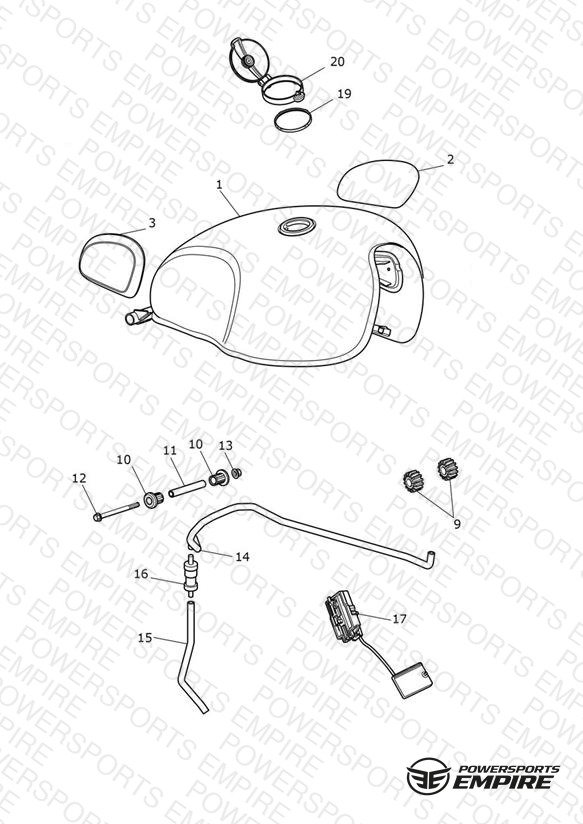 Fuel Tank - Bud Ekins Edition