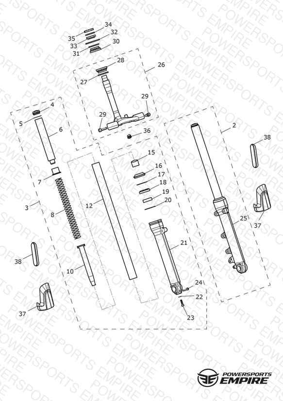 Front Forks & Lower Yoke