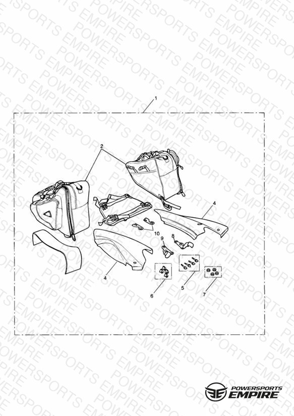 Throwover Pannier Kit