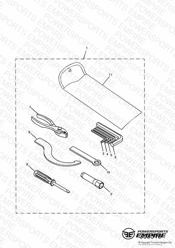 Tool Kit Single sided swingarm 161318 »