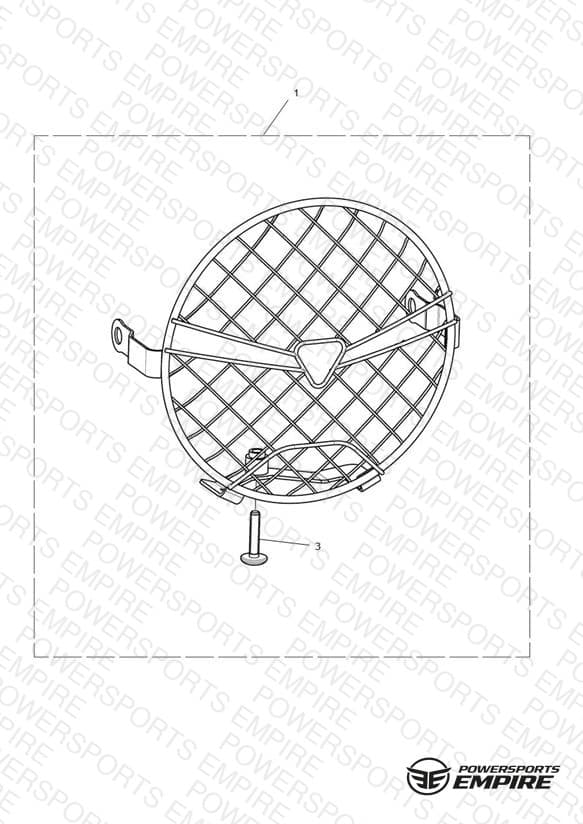 Grille, Headlight, Kit