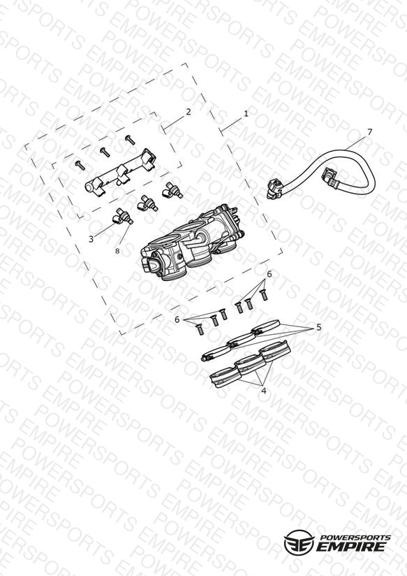 Throttles, Injectors and Fuel Rail