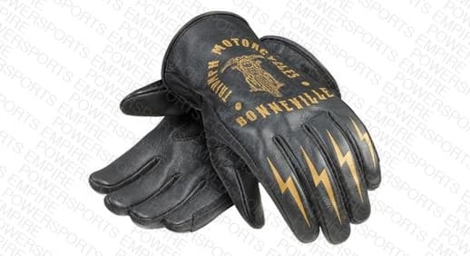 Bonneville Glove Black / Gold