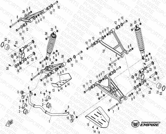 F06 — REAR SUSPENSION