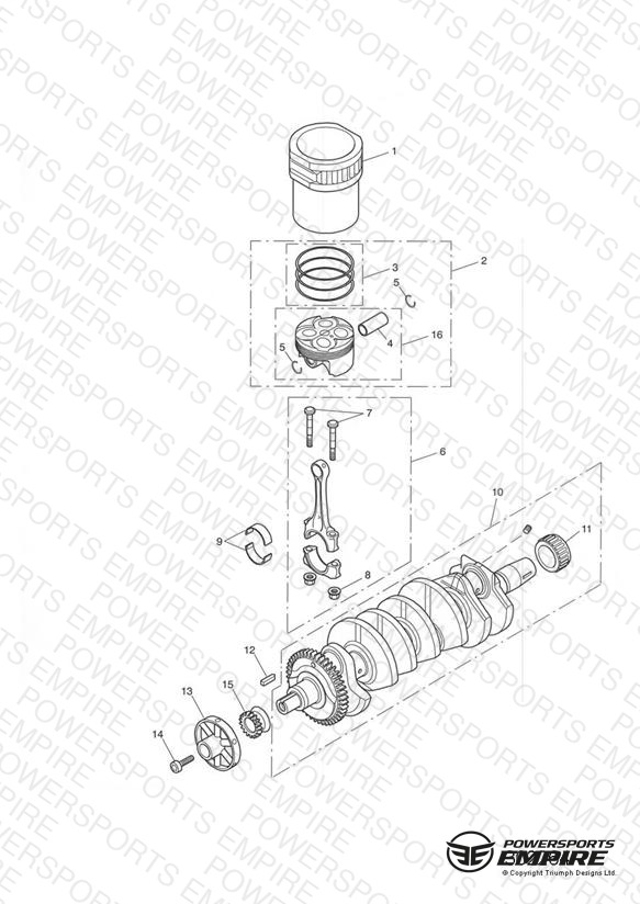 Crankshaft/Conn Rods/Pistons and Liners
