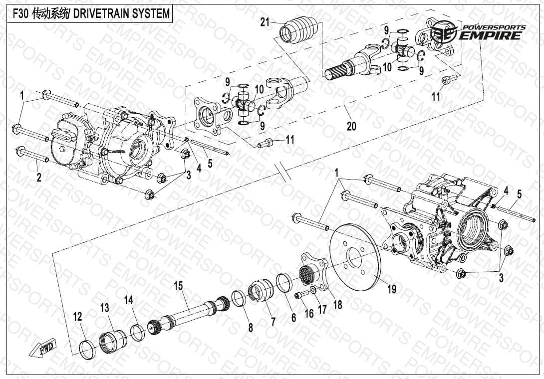 F30 — DRIVETRAIN SYSTEM