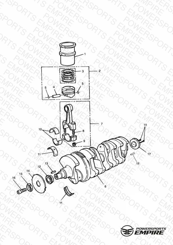 Crankshaft/Conn Rod/Pistons and Liners