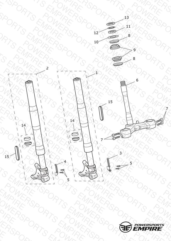 Front Forks & Lower Yoke