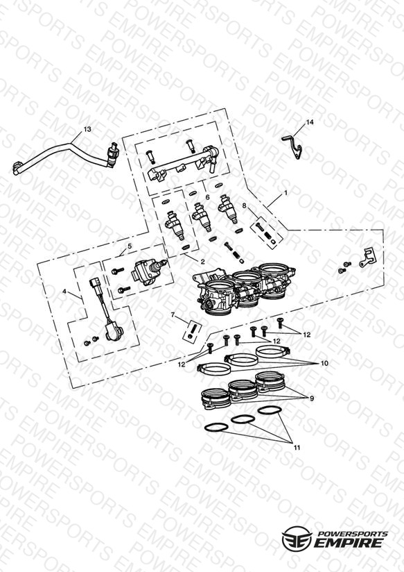 Throttles, Injectors and Fuel Rail