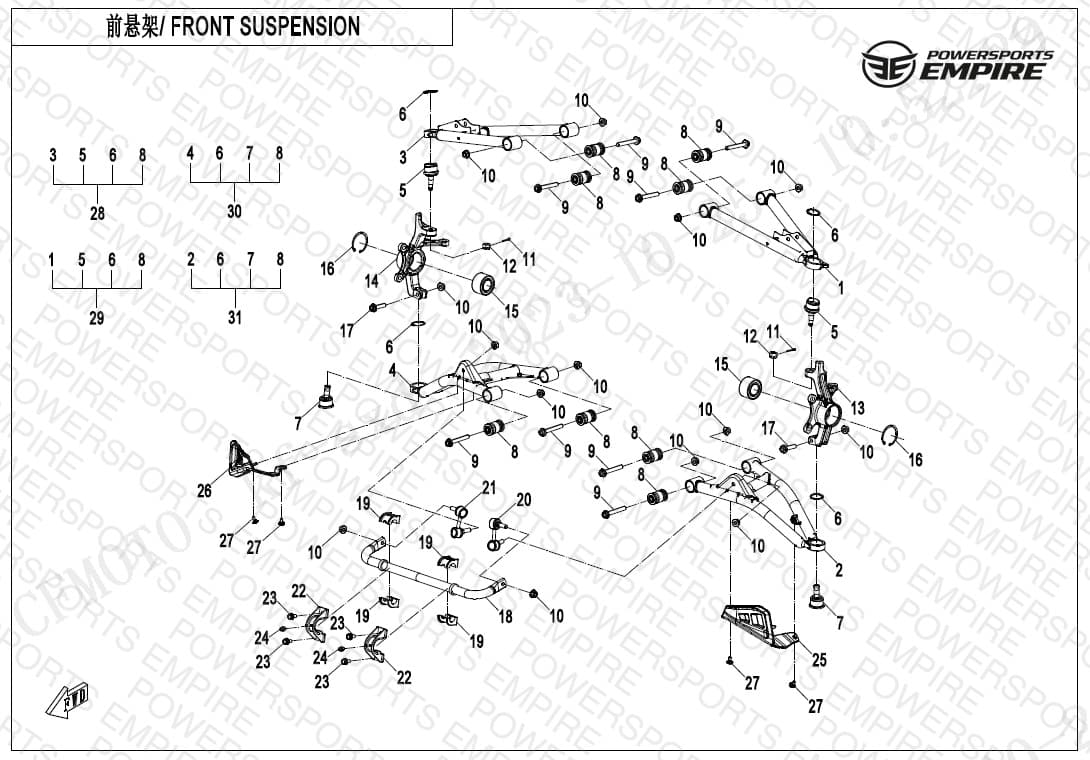 F05-1 — FRONT SUSPENSION