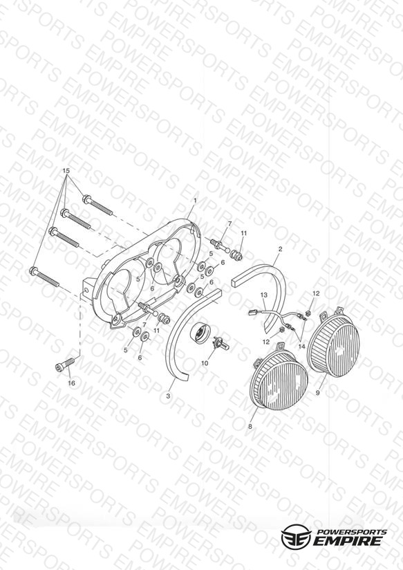 Headlight/Mountings