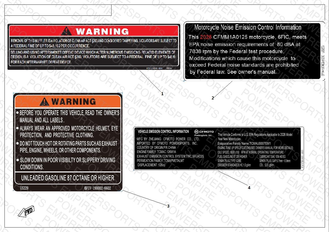 F19-1-A — WARNING DECAL(US)
