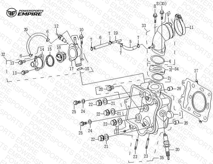 E07 — CYLINDER HEAD ASSY