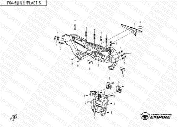 F04-5 — PLASTIC PARTS
