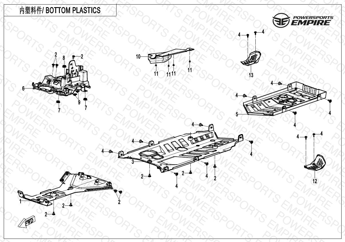 F04-5-V2 — BOTTOM PLASTICS