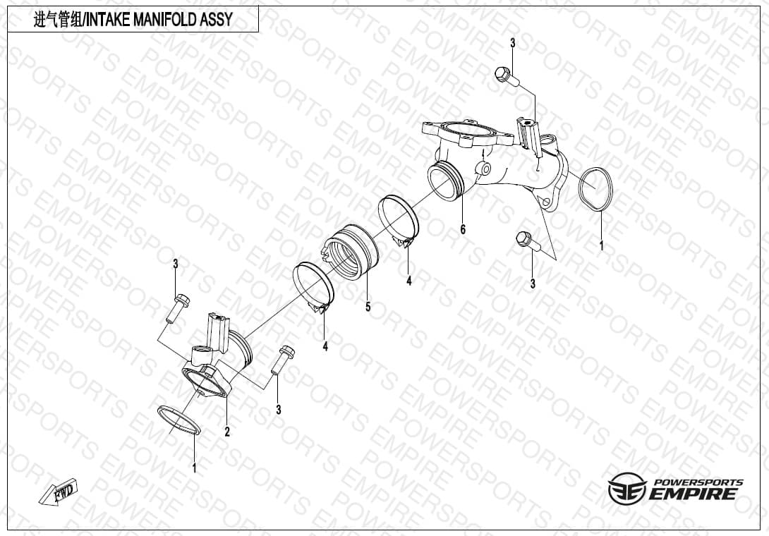 E02-5-A — INTAKE MANIFOLD ASSY(FOR FUEL VAPORIZATION SYSTEM)